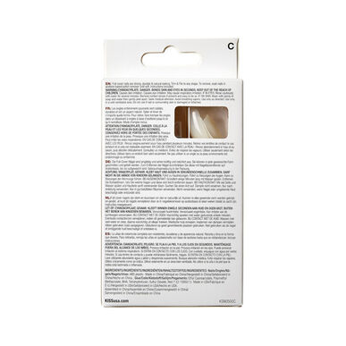 Kiss Salon Natural Nail Go Rogue 1 kpl 1 kpl