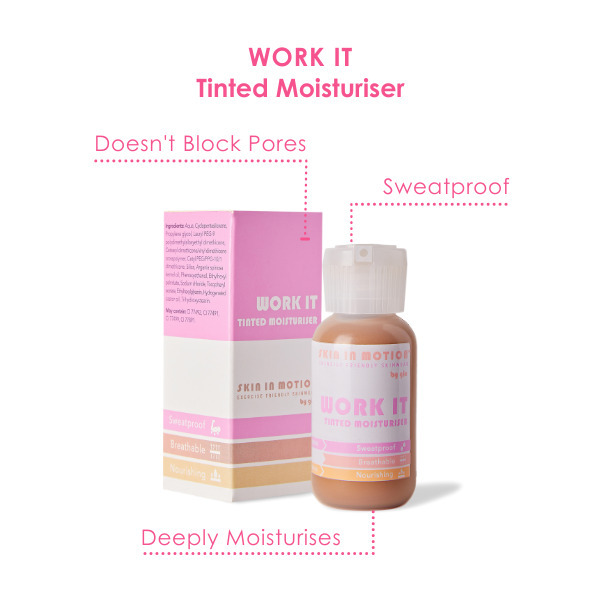 Skin in Motion – WORK IT Getönte Feuchtigkeitscreme 30 ml