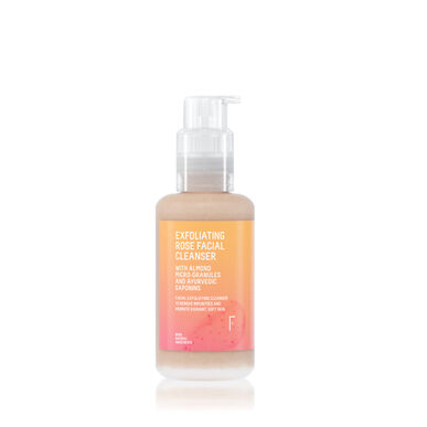 „Freshly Cosmetics“ šveičiamasis rožių valiklis, švelnus šveičiamasis, detoksikuojantis ir drėkinamasis šveitiklis, 100 ml