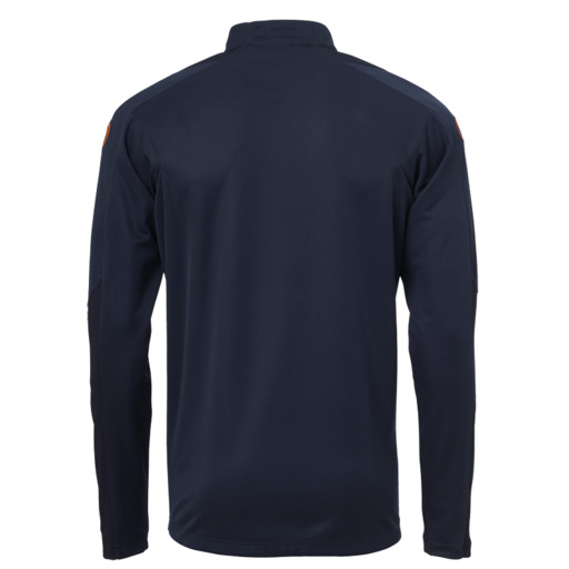  Haut zippé 1/4 Uhlsport Marine/fluo Rot