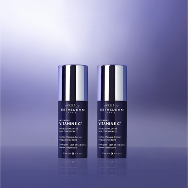 Esthederm Intensive Vitamin C2 Dual Concentrate Anti-rynke Booster Serum med vitamin C og anti-mørke flekker 10 ml