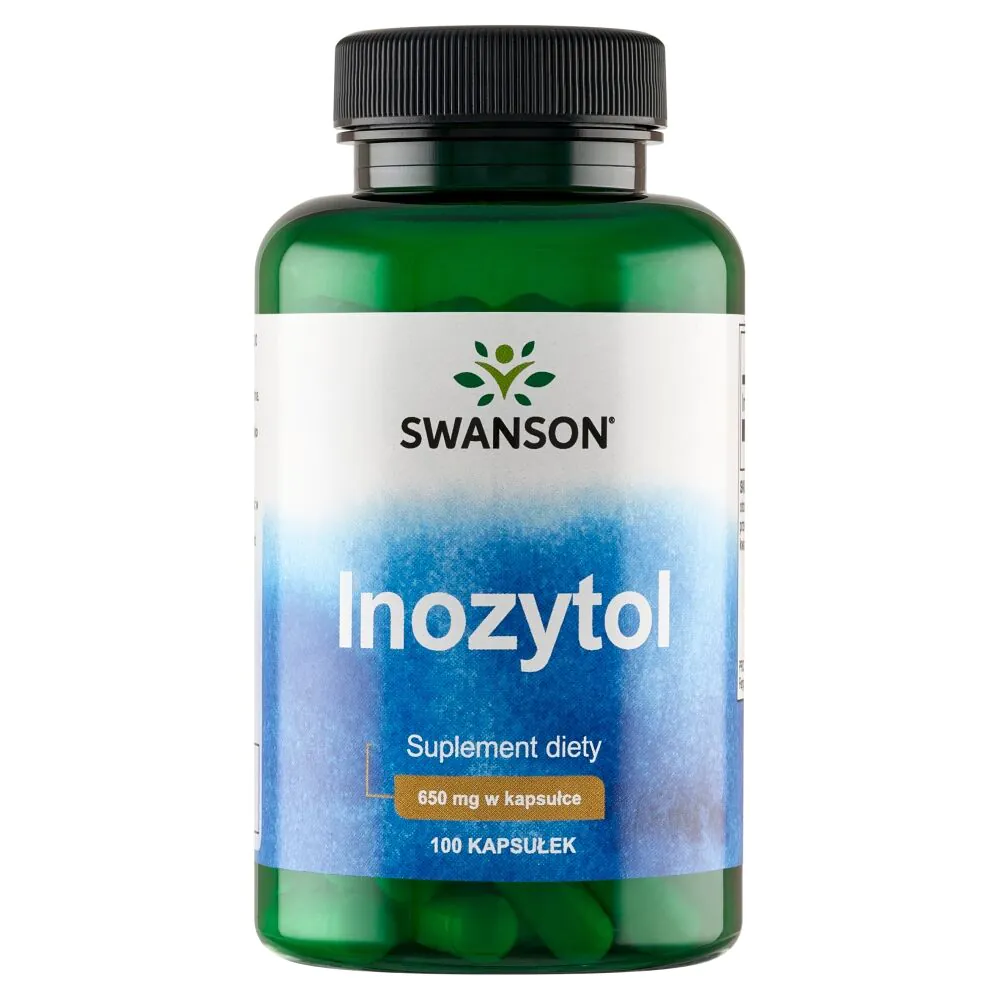Swanson Inozytol 650mg Suplement diety