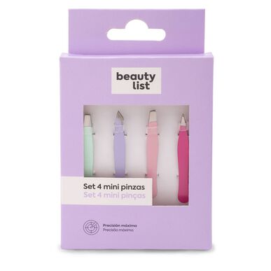 Beauty List Mini -pinsettipakkaus maksimaaliseen tarkkuuteen (1 kpl)