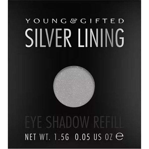 Young & Gifted Lidschatten-Nachfüllpackung 1,5 g – Silberner Streifen