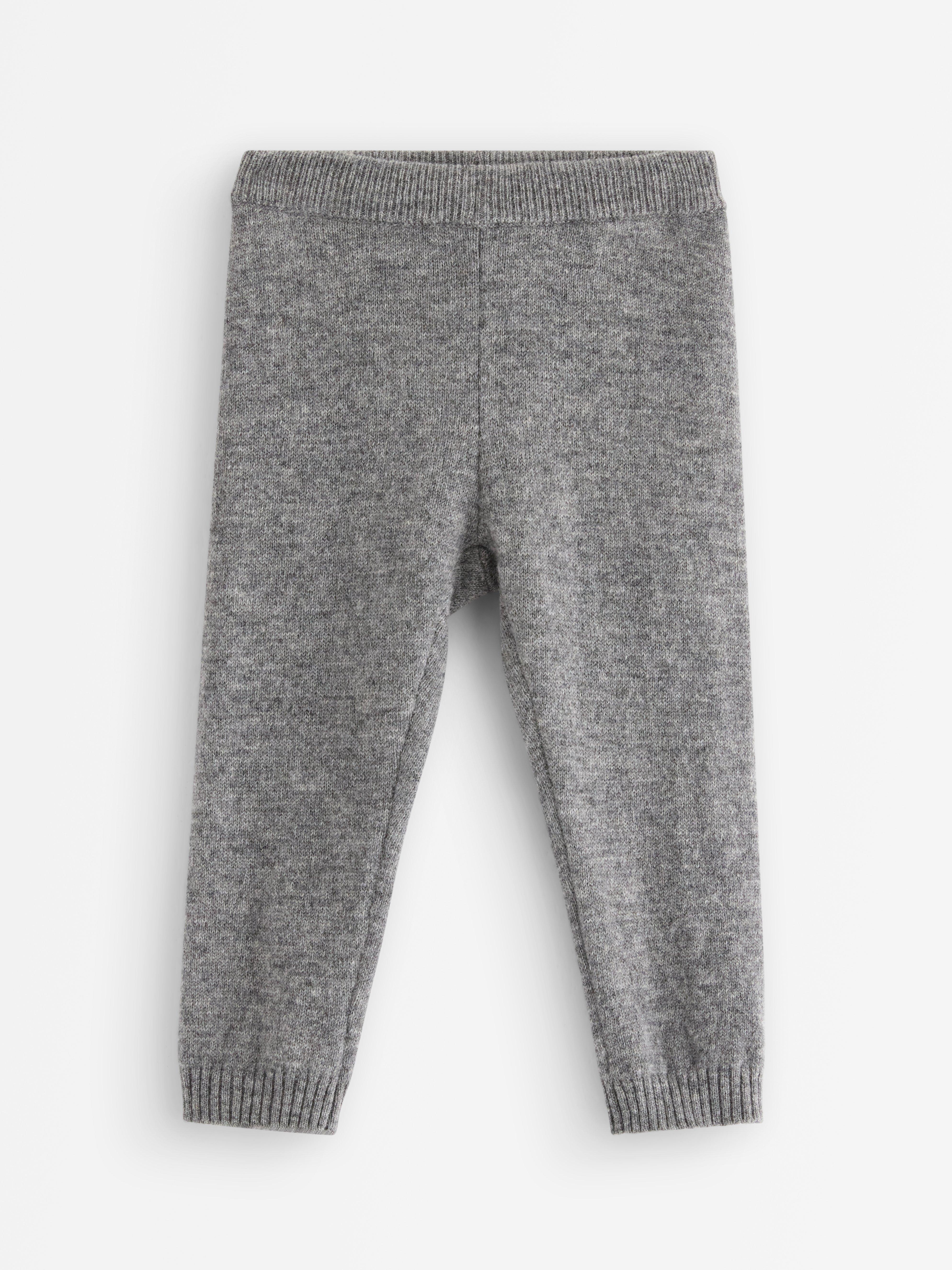 Leggings de merinoull Gris melange