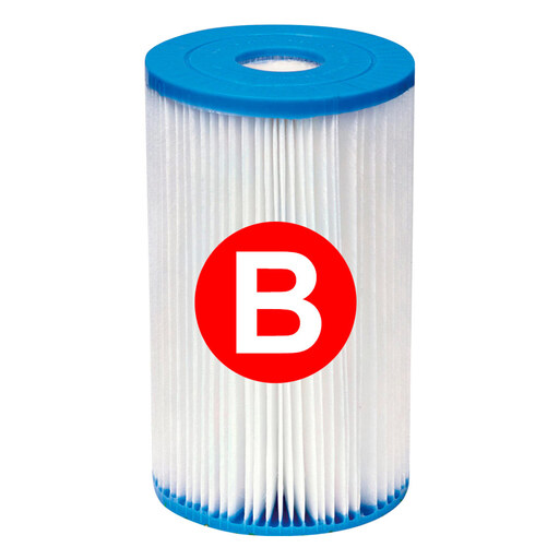 Bomba de filtro de cartucho Intex 9.463 L/h - Filtros tipo B