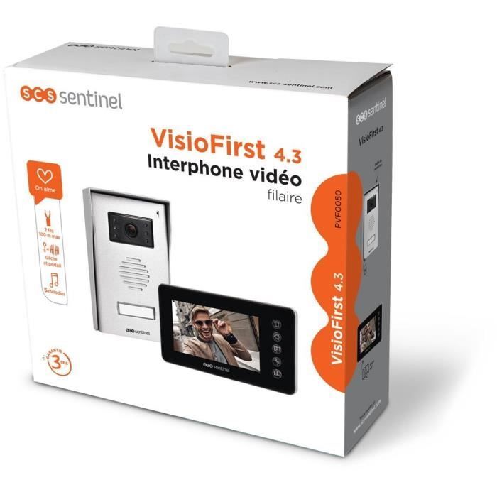 Wired video intercom - VisioFirst 4.3 - SCS SENTINEL - 3-year warranty