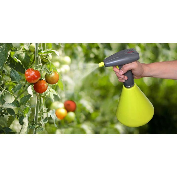Pulvérisateur électrique rechargeable - 1 litre - Batterie rechargeable - Joint EPDM - Pulvérisation réglable