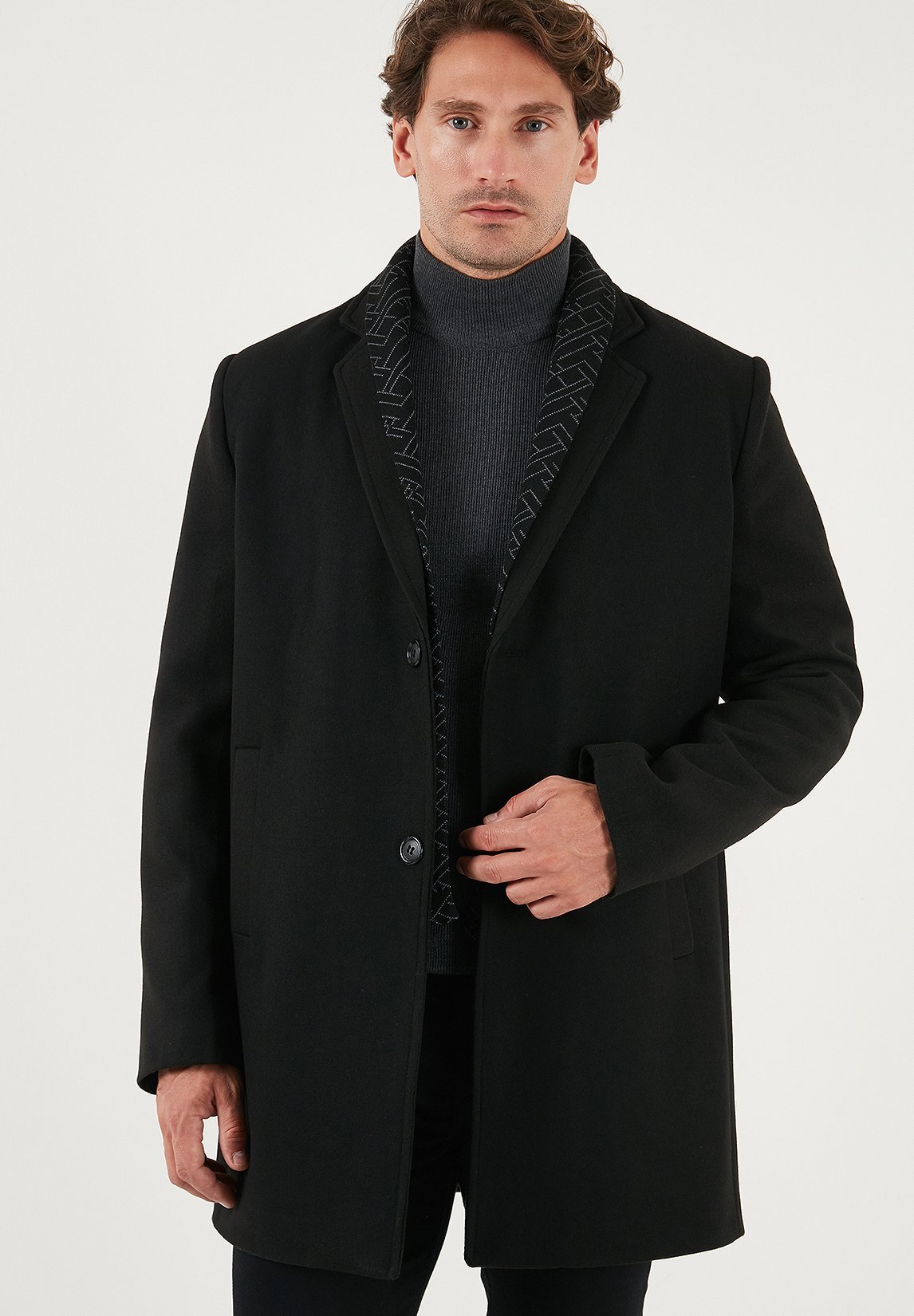 Manteau Buratti Classic - noir