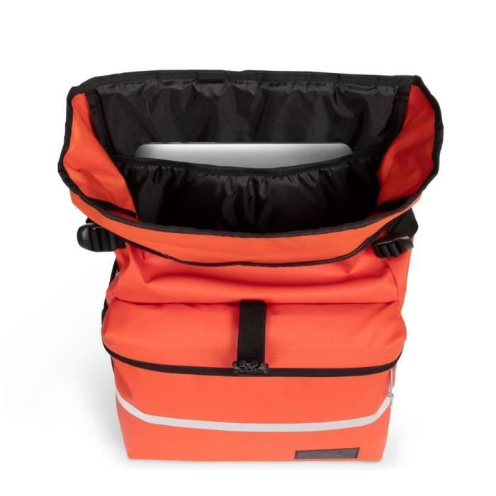 Maclo fietsrugzak met zeildoek, oranje, 31 liter