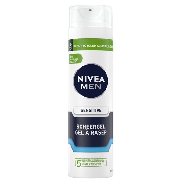 Gel de Barbear Nivea Men Sensitive<br>200ml