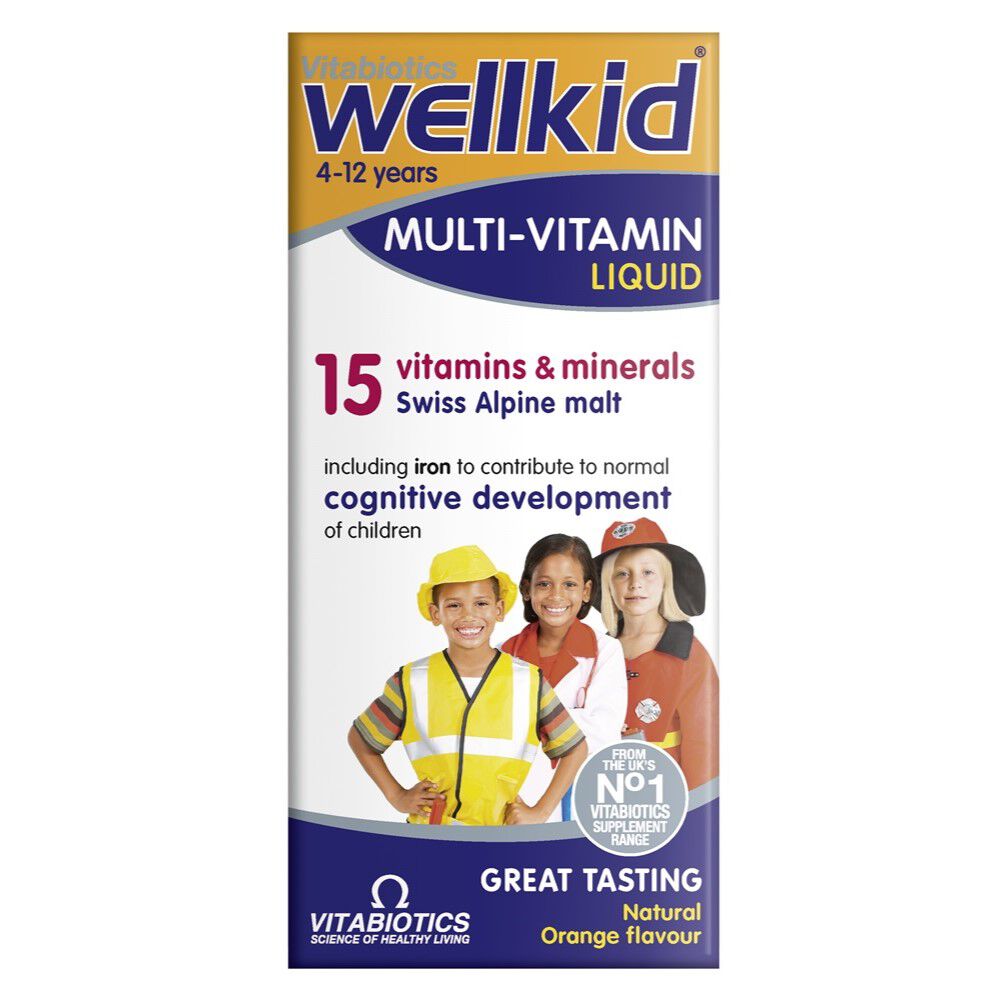 Vitabiotics Wellkid Multi-Vitamin Liquid