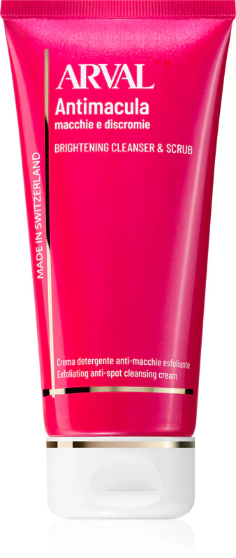 Arval Antimacula Creme de Limpeza e Esfoliação Clareadora com efeito iluminador