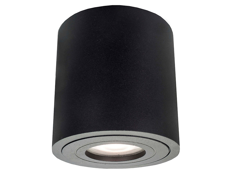 Lampa sufitowa zewnętrzna Faro metalowa czarna