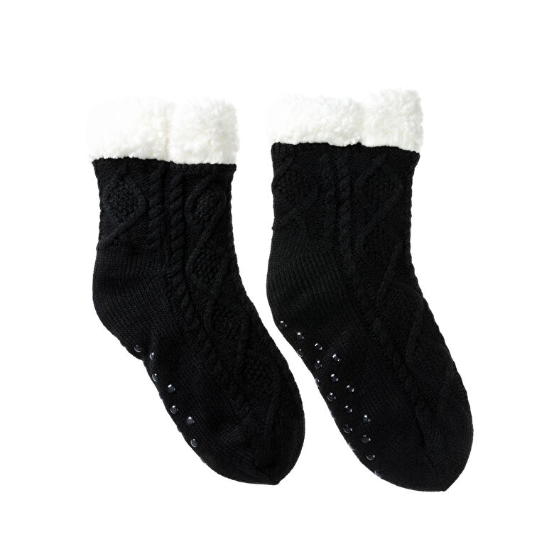 Calcetines y medias negras para mujer
