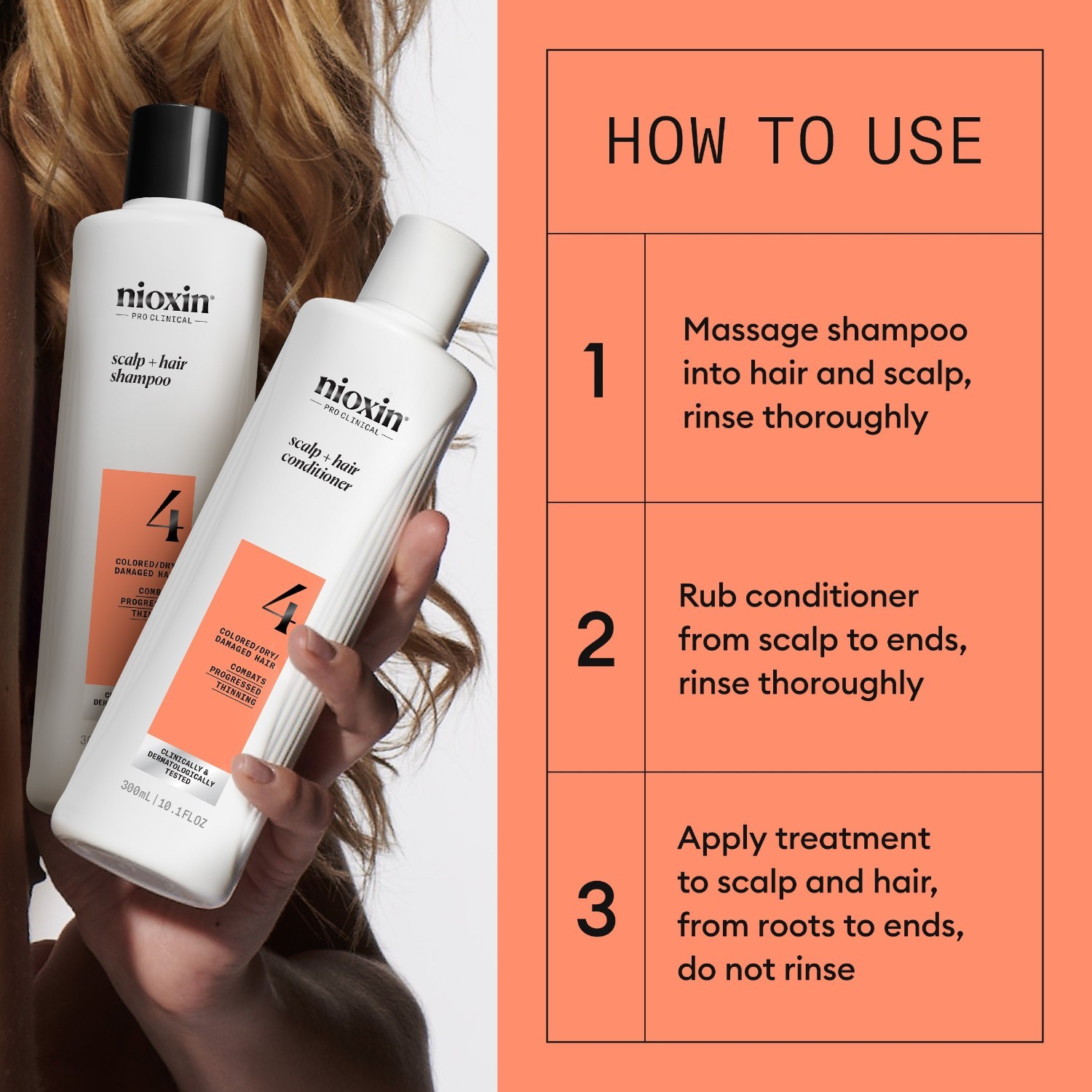 Nioxin sustav za njegu kose 4 testni set - 1 komad