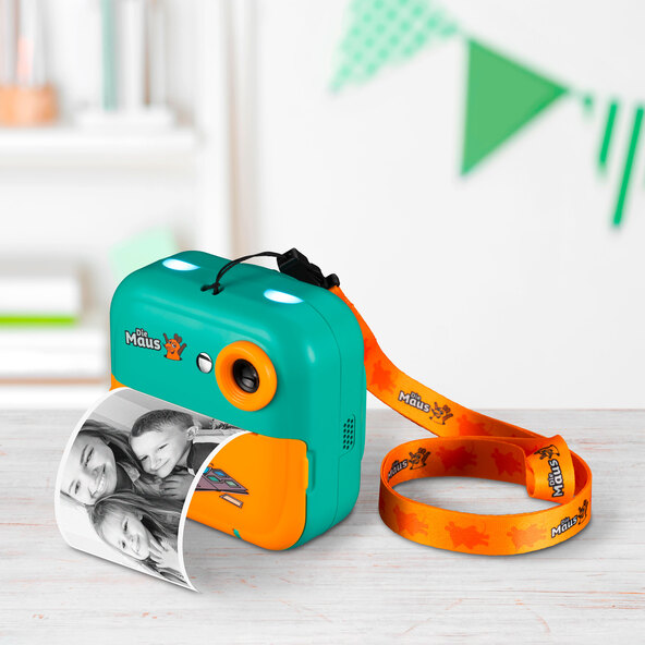 Instant camera voor kinderen, inclusief draagtas