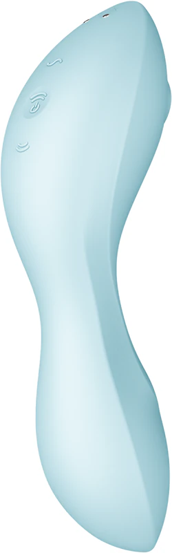 Vibrador Satisfyer Curvy TRINITY 5+ com estimulador clitoriano