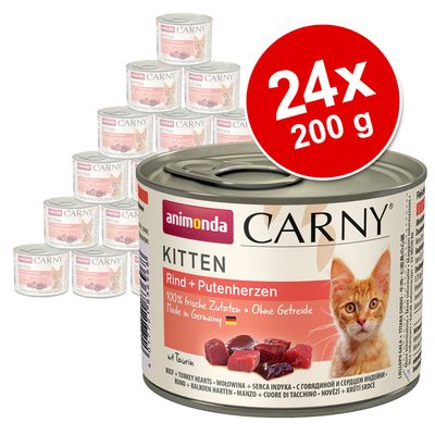 Animonda Carny Kitten Sparpackung 24 x 200 g