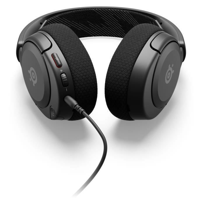 Cuffie da gioco multipiattaforma cablate SteelSeries Arctis Nova 1 - Nere