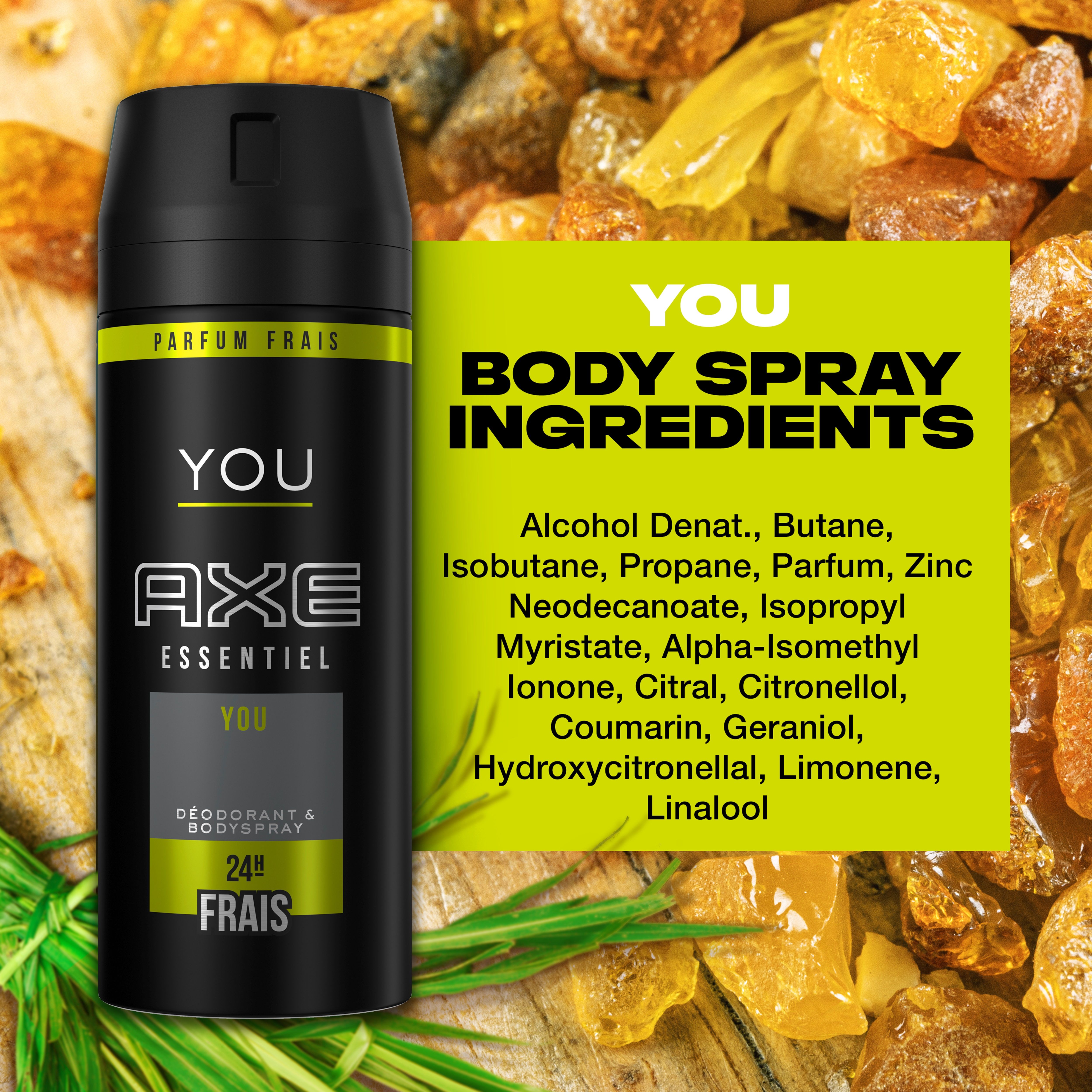 Essentials Deodorant You Deodorant v spreju
