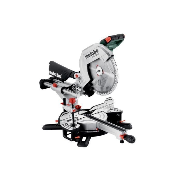 Scie à onglets radiale METABO KGS305M - Precision Cut Line LED - 613305000 - modèle 2023