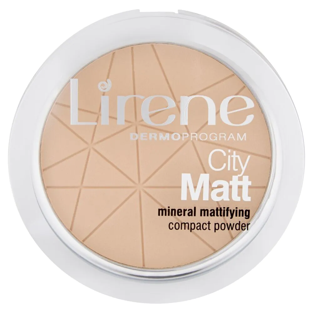 Lirene City Matt mineralny puder matujący, 01