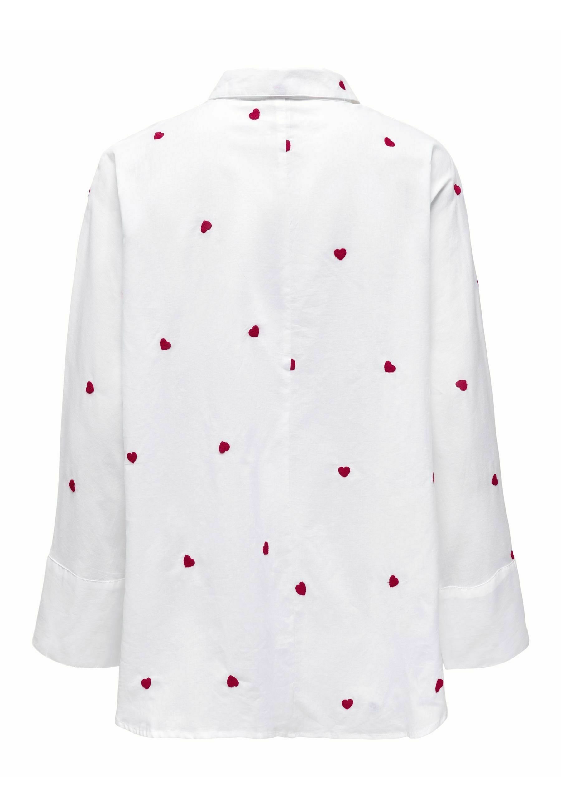 SOLO SU NEW LINA GRACE - Camicetta con bottoni - bianco brillante