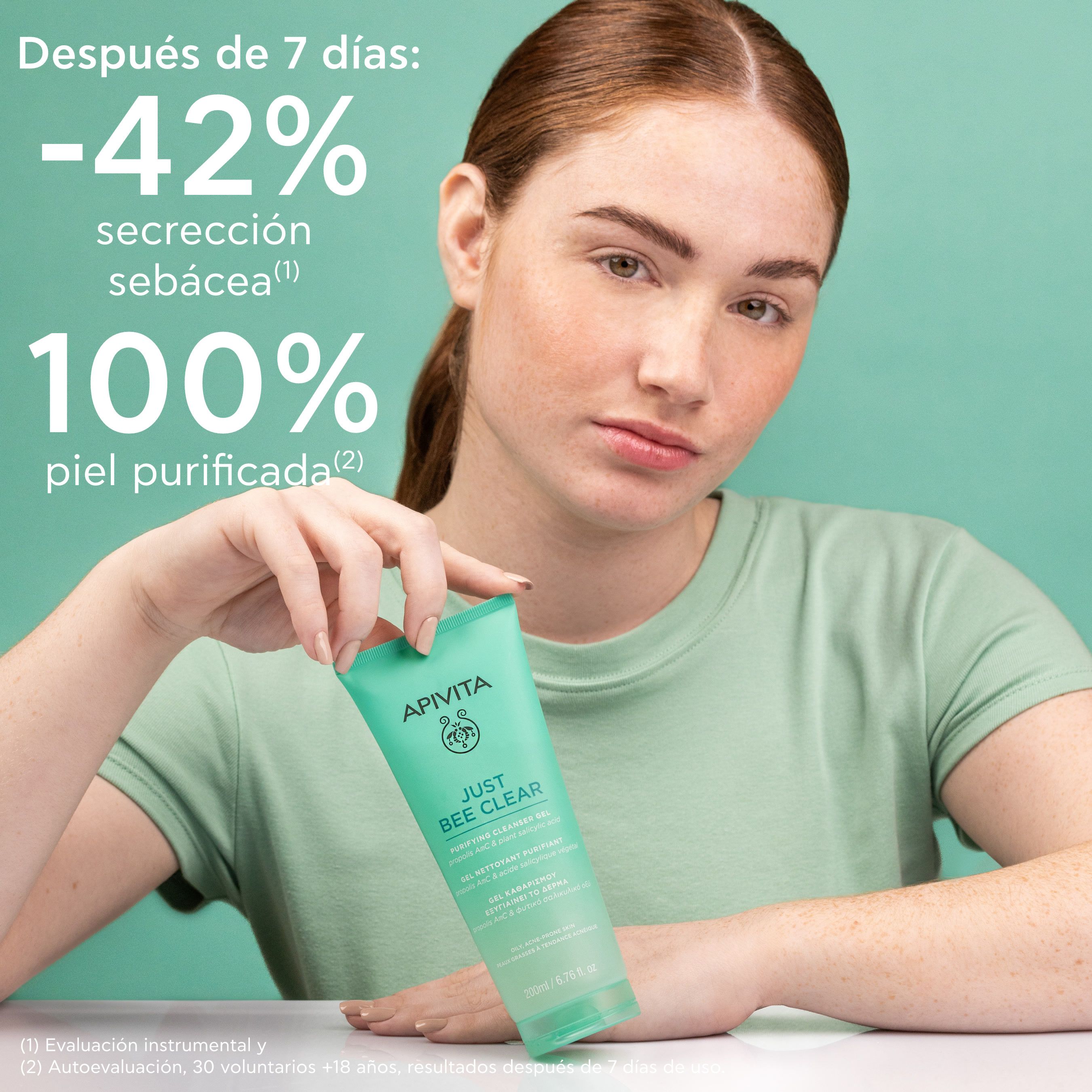 Čistiaci gél Just Bee Clear Prípravok na čistenie tváre z lekárne