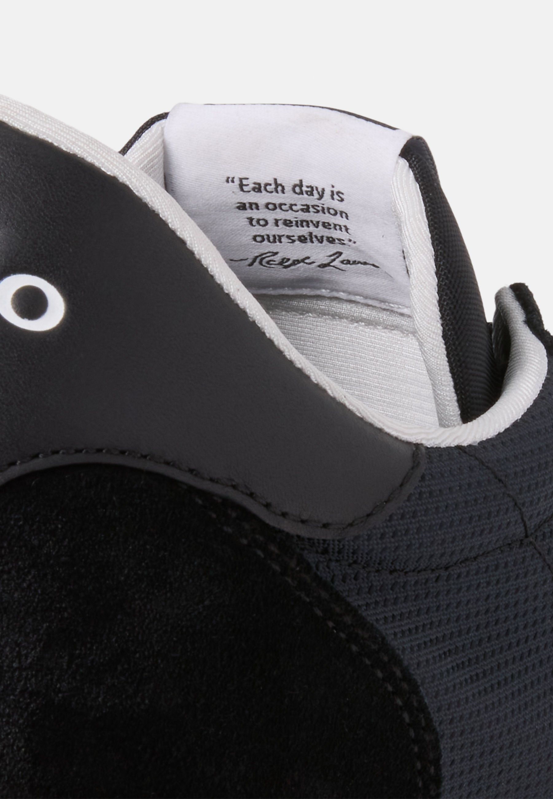 Polo Ralph Lauren TRAIN 89 SUEDE-PANELED SNEAKER UNISEX - Tenisky - čierna/multi