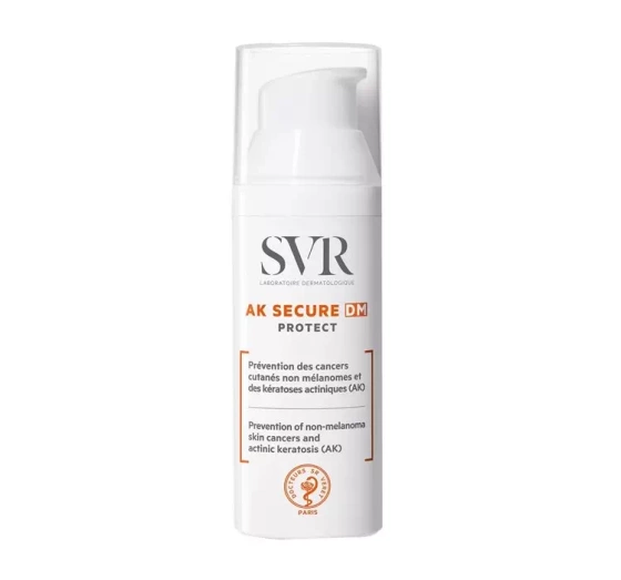 SVR AK Secure DM Protect Fluid z bardzo wysoką ochroną przeciwsłoneczną SPF50  50 ml