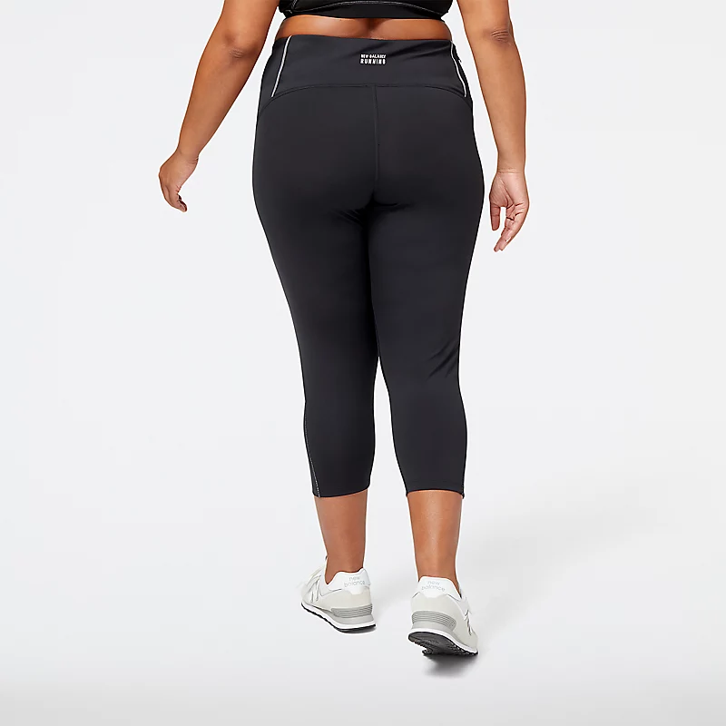 Impact Run Crop Shorts für Damen – SCHWARZ