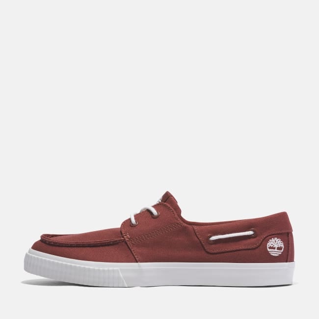 Sneaker Bassa Stringata da Uomo in rosso