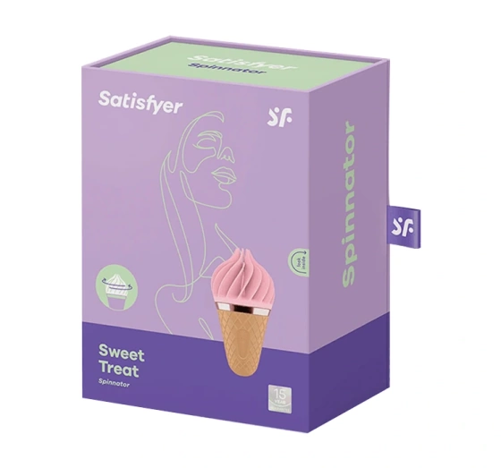 Satisfyer Sweet Treat stymulator łechtaczki w kształcie loda