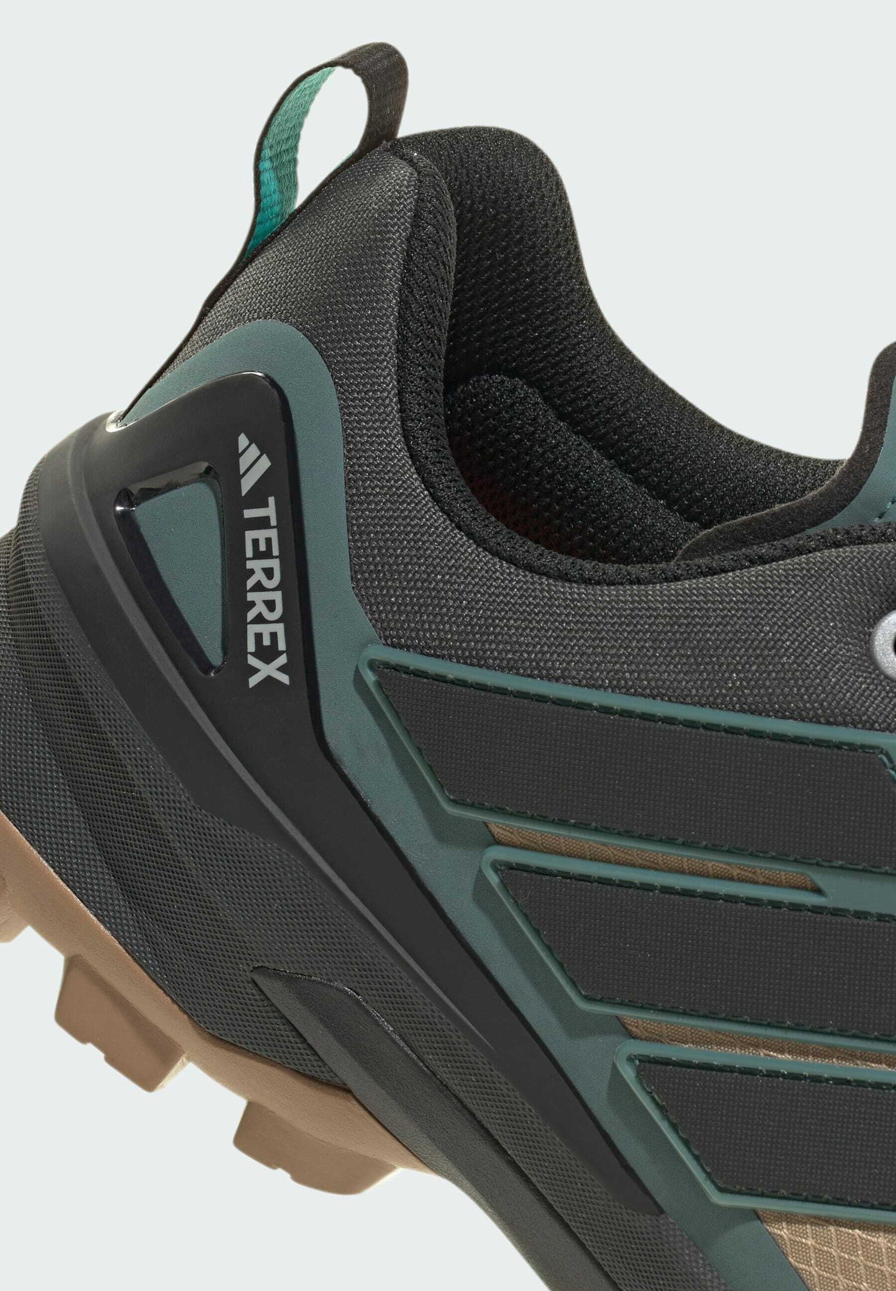 Adidas Terrex SKYCHASER MID GTX - Wandelschoenen - kartonkern zwart, tweedehands turquoise