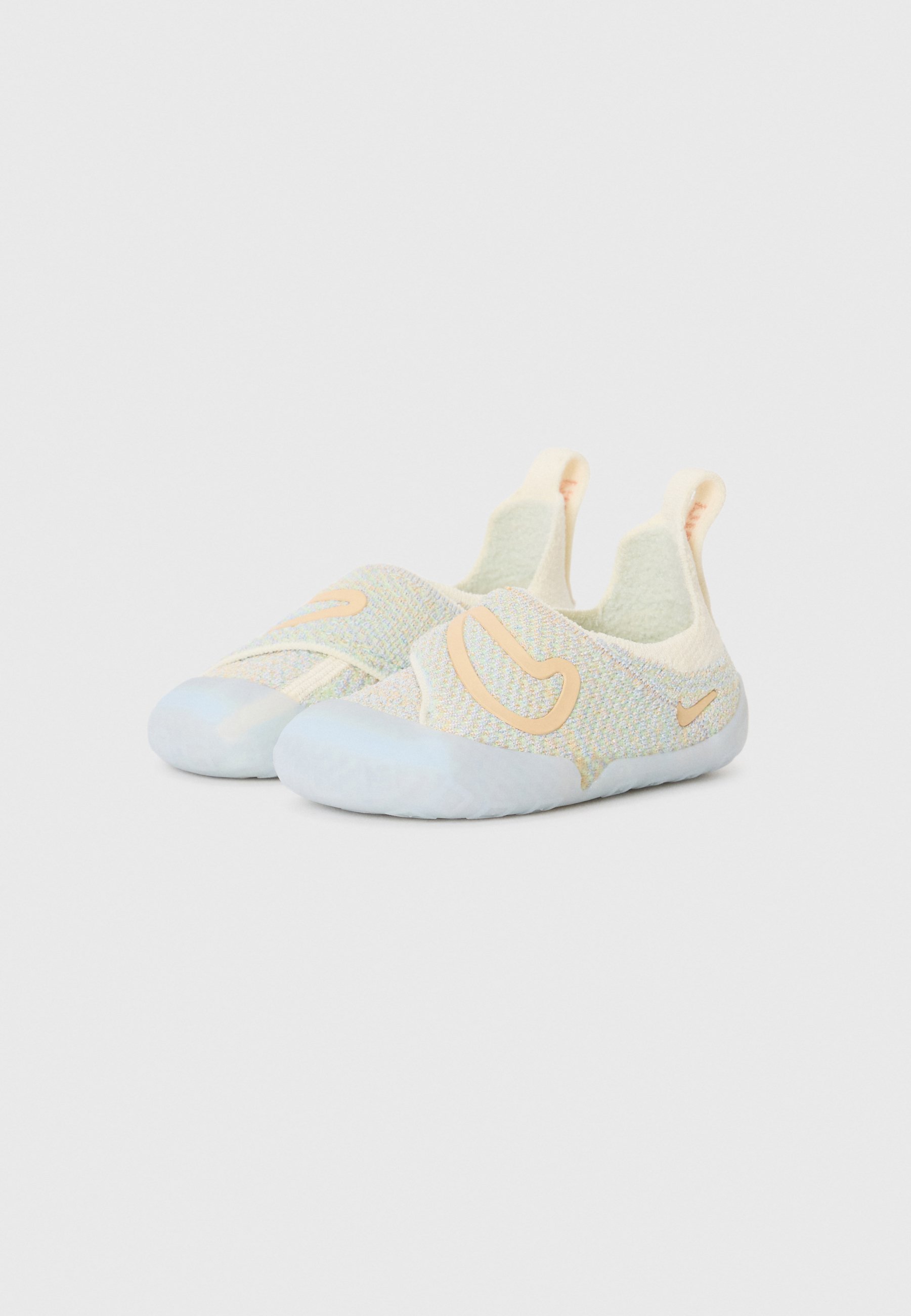 Nike Sportswear UNISEX - Buciki dziecięce - miętowa pianka/pomarańczowa kreda/kolor aluminium/lalka/mleko kokosowe/odcień niebieskiego