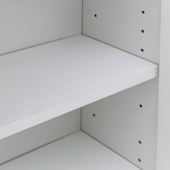 Hängeschrank Bristol, 40 cm, matt weiß/weiß