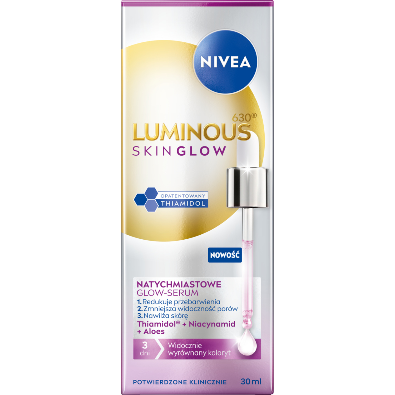 Nivea LUMINOUS630® sijaj kože