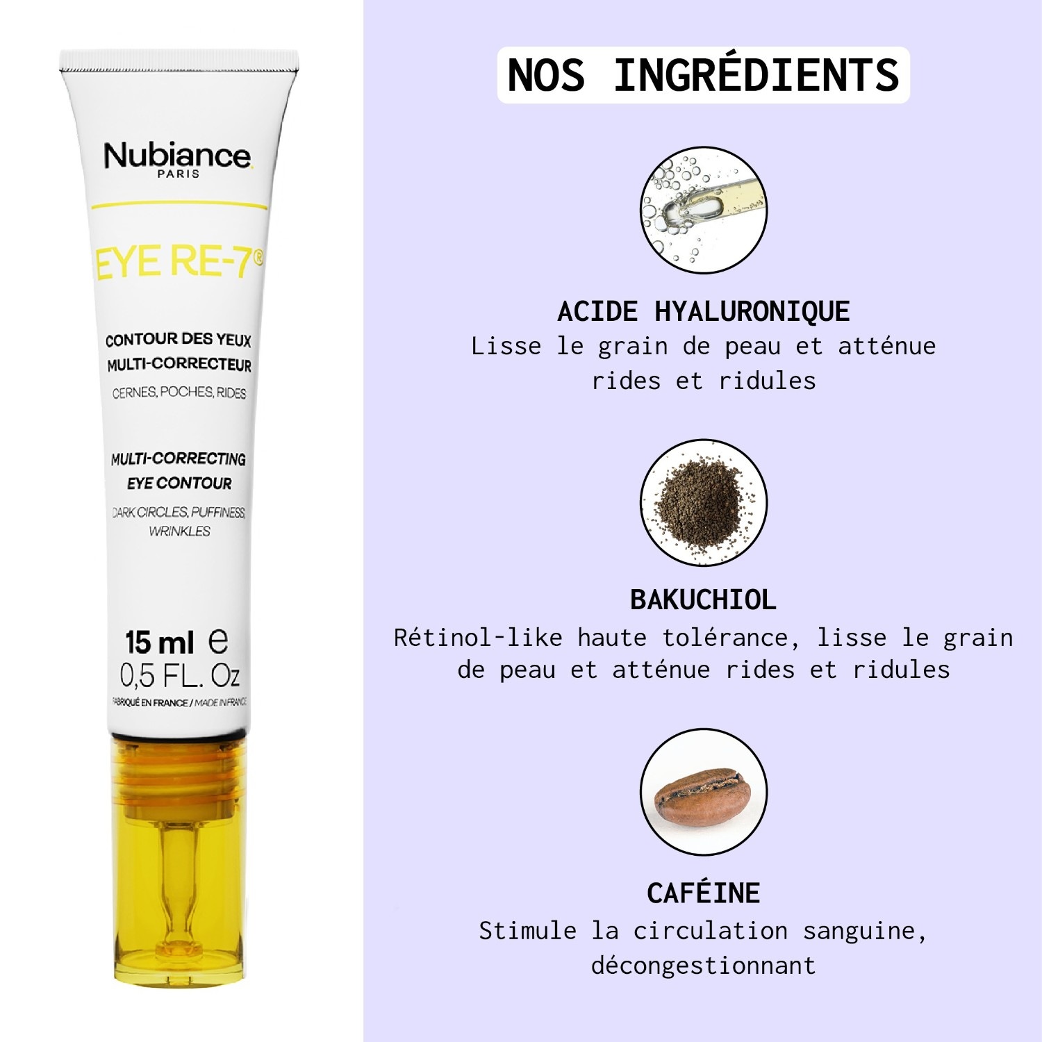 Nubiance Eye Re-7® - Contour des yeux multi-correcteur