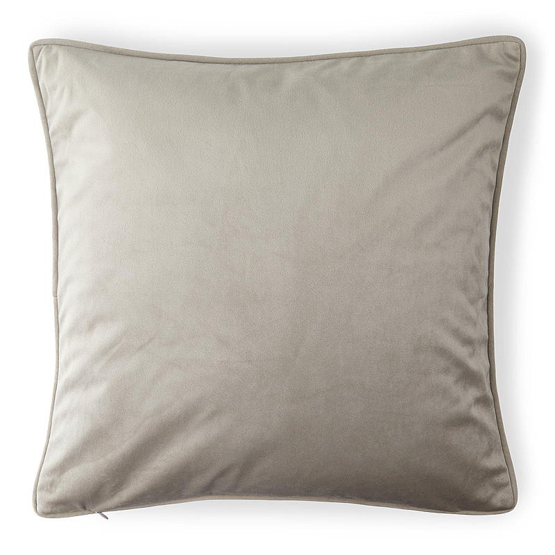 Hjem Pudebetræk 45x45 cm fløjl sand