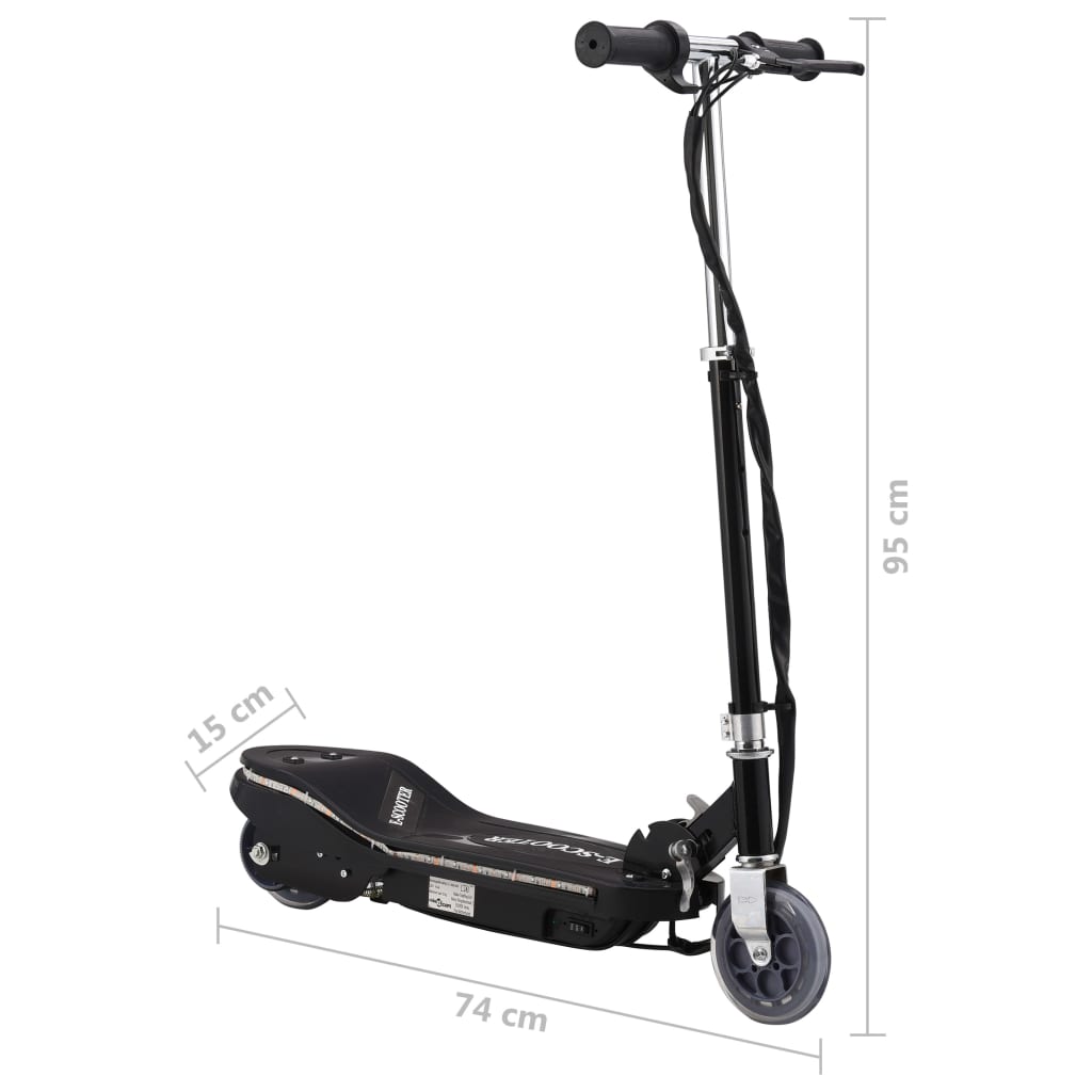 Vidaxl 120W-os elektromos roller LED-del