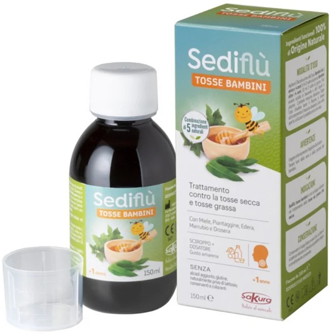 SEDIFLU Sediflu hoestdrank voor kinderen 15 ml