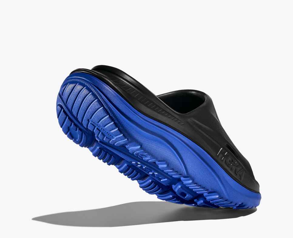 HOKA Ora Recovery Slide 3 Zwart / Ultramarijn