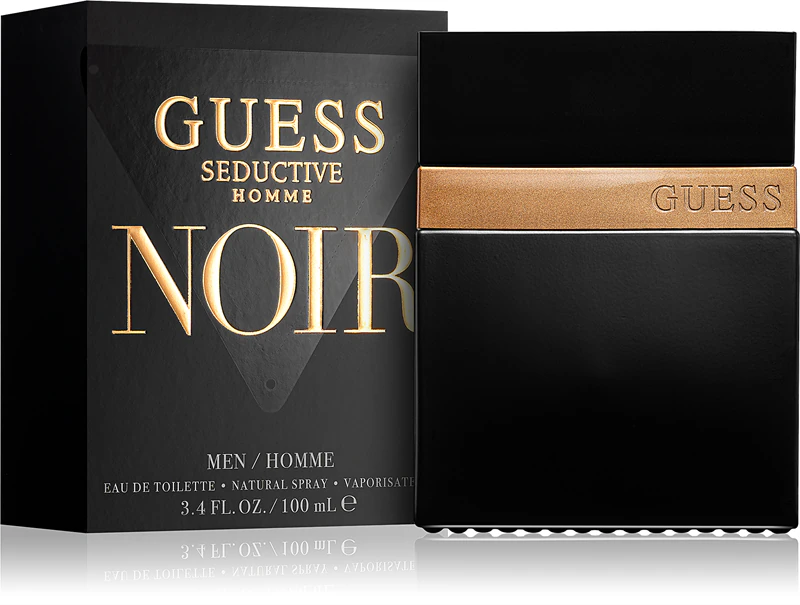 Guess Sedutor Homme Noir Eau de Toilette para homens