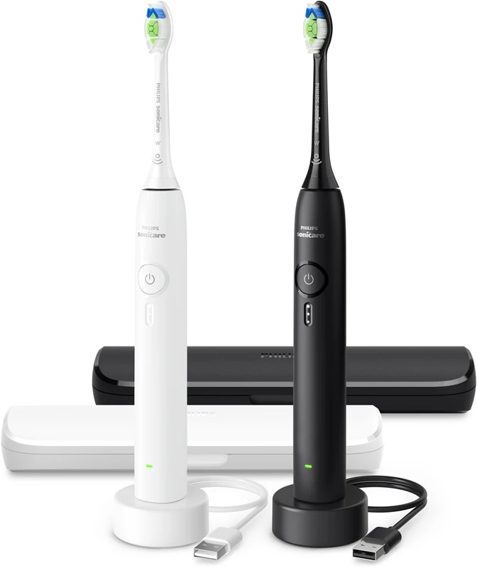 Philips Sonicare 3100 HX4072/73 Соник електрична четкица за зубе, двоструко паковање