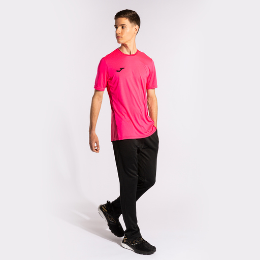 Camiseta Manga Corta Joma Winner Ii Rosa Flúor