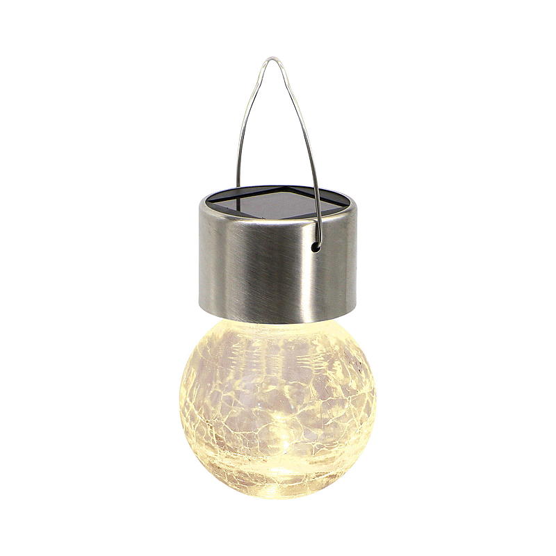 Utendørslampe 12 cm, hengende solcelle