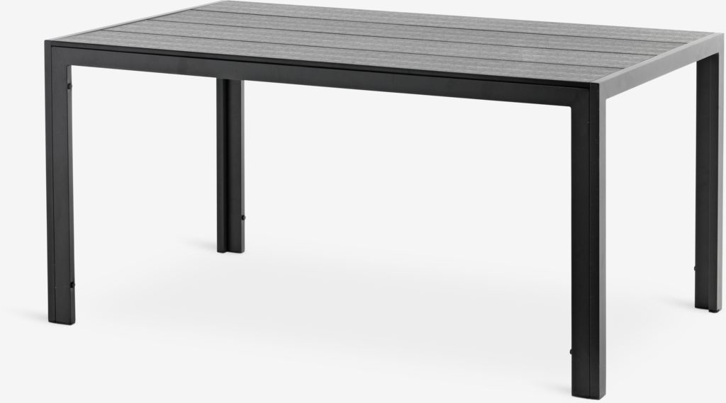 MADERUP GUDHJEM MADERUP L150 miza 4 GUDHJEM stol črn