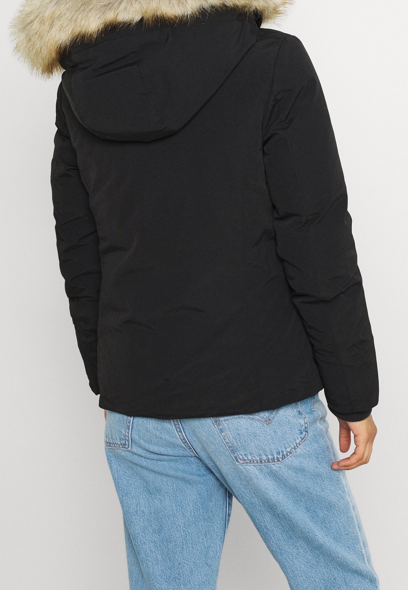 Tommy Jeans donsjack - zwart