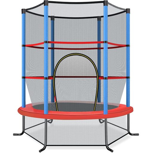 Trampoline Costway 165 cm avec filet de sécurité